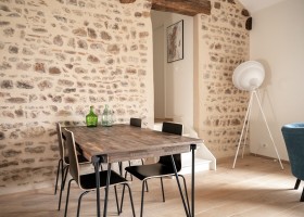 Domaine Lachat in de Rhone-Alpes, Frankrijk interieur Domaine Lachat 30pluskids