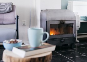 Buitenlust in Limburg, Nederland vakantiehuis houtkachel Vakantiehuis Buitenlust 30pluskids