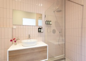 B&B Noordenpark  in Amsterdam, Nederland wastafel BB Noord & Park 30pluskids
