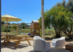 Vista Fermo in Le Marche, Italie terras en speeltuin Agriturismo Camping Vista Fermo 30pluskids