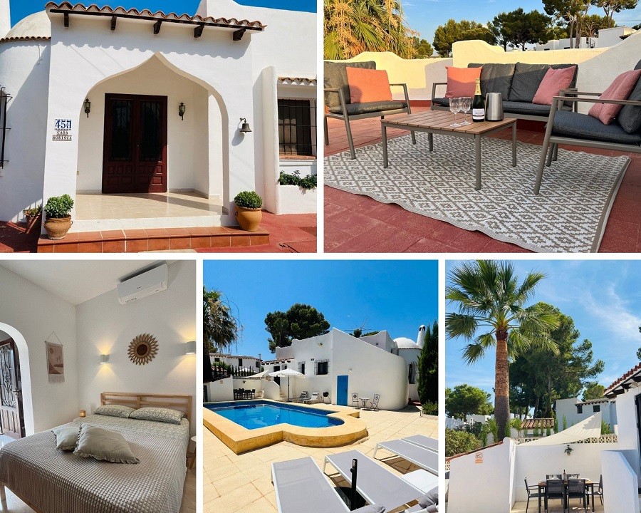 Casa Morisca Costa Blanca, Spanje collage september 2023