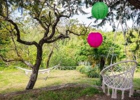 Casale Il Sogno in Umbrie, Italie 30plus 6 in de tuin relaxen Casale il Sogno  30pluskids
