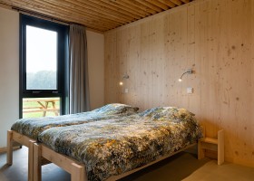 Koe in de Kost in Overijssel, Nederland 12p eco Grondulow slaapkamer Koe in de Kost  30pluskids