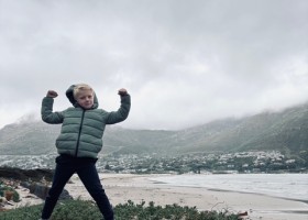 NRV Reizen Zuid-Afrika strand NRV Familiegroepsreis Zuid-Afrika Tuinroute & Kruger 30pluskids