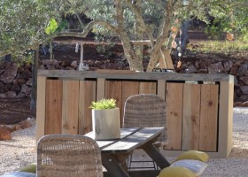 Algarve Olive Tree Lodge Portugal gezellig zitje Algarve Olive Tree Lodge  30pluskids