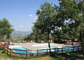 Casa Tartufo in Le Marche, Italie zwembad Casa Tartufo 30pluskids