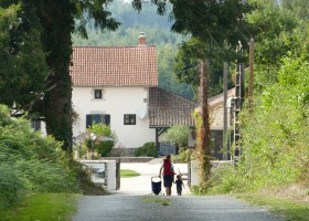 12.aankomst op Maziéras Maziéras - vakantiehuizen 30pluskids