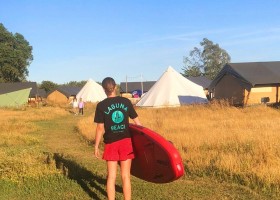 Laguna Beach Family Camps in Oland, Zweden tentenkamp Laguna Beach Family Camps Öland 30pluskids