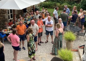 L'Etoile Dore in de Auvergne, Frankrijk gezamenlijk eten L’Etoile Dore  30pluskids