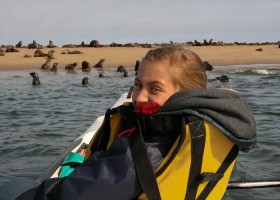 Travelnauts Namibie Damaraland Cape Cross zeehonden Travelnauts rondreis Namibië 30pluskids