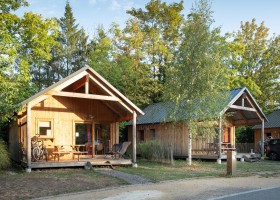 Huttopia CityKamp Camping de Strasbourg, Frankrijk huisjes CityKamp Camping de Strasbourg 30pluskids