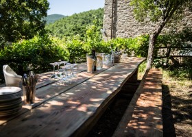 Novanta in Toscane, Italie lange tafel Novanta 30pluskids