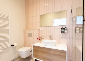 B&B Noordenpark in Amsterdam, Nederland badkamer BB Noord & Park 30pluskids