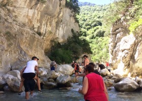 Rendez-Vous in Roaix Frankrijk rivierentocht Vakantieverblijf Rendez-Vous 30pluskids