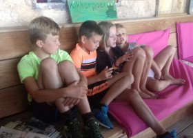 Le Petit Montperroux in de Bourgogne Frankrijk tieners Camping Le Petit Montperroux 30pluskids
