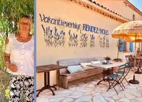 Rendez-vous in Roaix, Zuid-Frankrijk zitje Vakantieverblijf Rendez-Vous 30pluskids