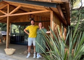 La Vallee Verte in de Gard Languedoc-Rousillon Frankrijk eigenaren Camping La Vallee Verte  30pluskids
