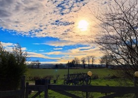 Domaine Les Champeaux in de Auvergne, Frankrijk prachtige lucht Domaine Champeaux 30pluskids
