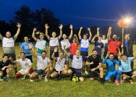 Camping de Salviac Lot et Garonne Frankrijk voetbal Camping de Salviac 30pluskids