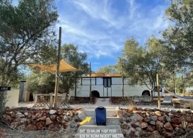 Algarve Olive Tree Lodge Portugal overzicht bus Algarve Olive Tree Lodge  30pluskids