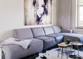 Buitenlust in Limburg, Nederland woonkamer vakantiehuislimburg Vakantiehuis Buitenlust 30pluskids