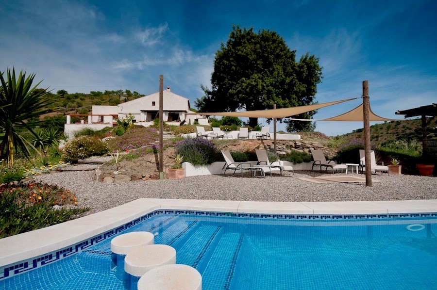 Finca Las Nuevas in Andalusie, Spanje zwembad