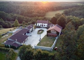 1. Mazieras in de Dordogne, Frankrijk luchtfoto Maziéras - vakantiehuizen 30pluskids