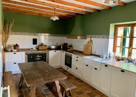 Casa Conchita in Laredo, Spanje keuken Casa Conchita 30pluskids
