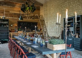 Domaine les Fontaines in de Tourraine, Frankrijk table d'hote Domaine Les Fontaines 30pluskids