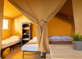 Laguna Beach Family Camps Öland, Zweden Slaapkamers lodge Laguna Beach Family Camps Öland 30pluskids