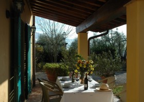 Poggio Montespertoli in Toscane, Italie terras appartement Poggio Montespertoli 30pluskids