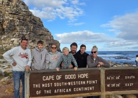 NRV Reizen Zuid-Afrika Kaap de Goede Hoop NRV Familiegroepsreis Zuid-Afrika Tuinroute & Kruger 30pluskids