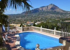 Villa Margaret in Javea, Costa Blanca, Spanje zwembad foto 1 Villa Margaret 30pluskids