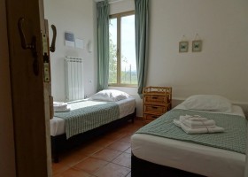Agriturismo Anna-Rosa in Toscane, Italie slaapkamer 2 Agriturismo Anna-Rosa 30pluskids