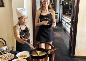 NRV Reizen Vietnam kookcursus NRV Familiegroepsreis Vietnam 30pluskids