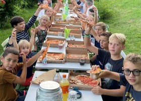 Case Leonori in Le Marche, Italie kinderen pizza - kopie Agriturismo Case Leonori 30pluskids
