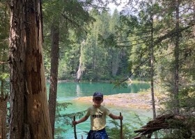 Travelnauts Canada British Columbia hike Travelnauts rondreis Canada 30pluskids