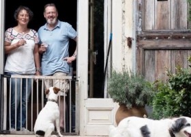 Domaine St Pierre eigenaren.jpg Domaine St. Pierre 30pluskids