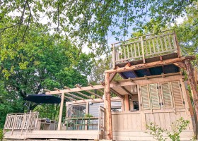 STOERbuiten op Camping Mar Y Sierra in Le Marche, Italie G1 overzicht- Italie 5 n STOERbuiten Breeze lodge, le Marche 30pluskids