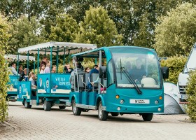De Zeeuwse Kust in Renesse, Nederland treintje Strandpark De Zeeuwse Kust 30pluskids