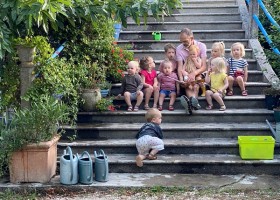 Les Escaliers de La Combe in de Lot, Frankrijk baby-peuter 3 Les Escaliers de La Combe  30pluskids