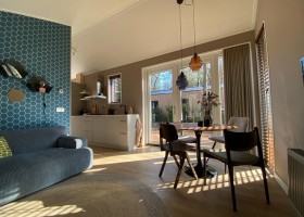 Boslodge Grasmus in Nunspeet op de Veluwe Gelderland interieur Boslodge Grasmus 30pluskids