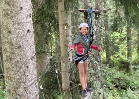 Haus Standlgut in Rauris, Oostenrijk klimpark Haus Standlgut 30pluskids