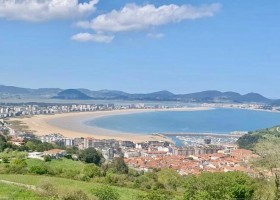 Casa Conchita in Laredo, Spanje strand Casa Conchita 30pluskids