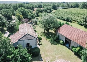 Petit Mas de Reve in de Lot, Frankrijk terrein Petit Mas de Rệve 30pluskids