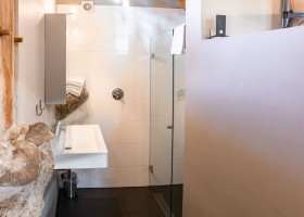 Droste's Boerderijlodges Veltkuper Mander douche Droste's Boerderijlodges Mander 30pluskids