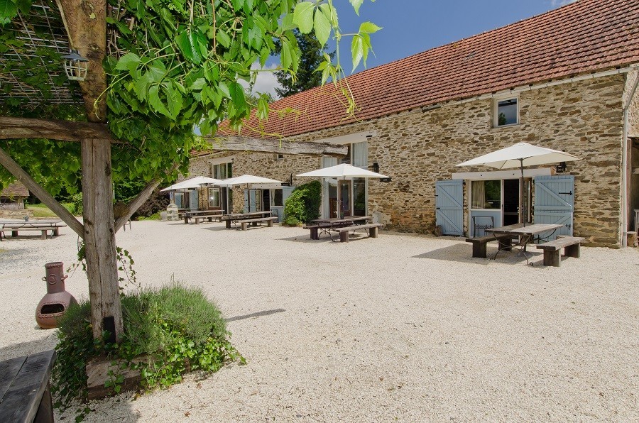 La Bastide buiten