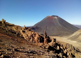 Travelnauts Nieuw-Zeeland Noordereiland Tongariro mount ngauruhoe Travelnauts rondreis Nieuw-Zeeland 30pluskids