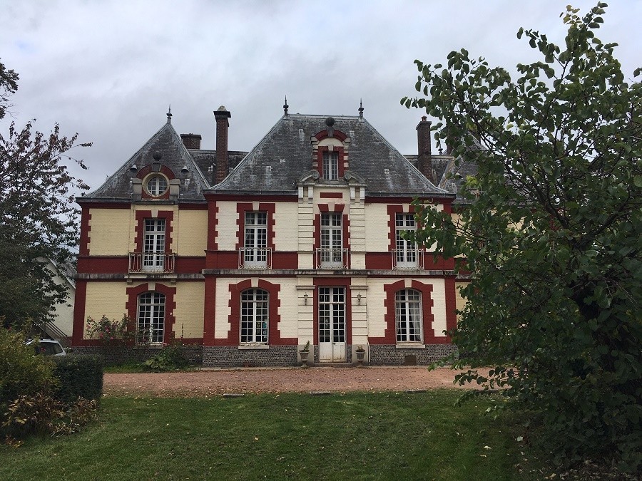 BLOG Chateau des Lys in de baai van de Somme het kasteel