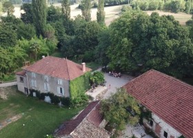 Domaine du Merlet in de Lot-et-Garonne, Frankrijk huis Domaine du Merlet 30pluskids